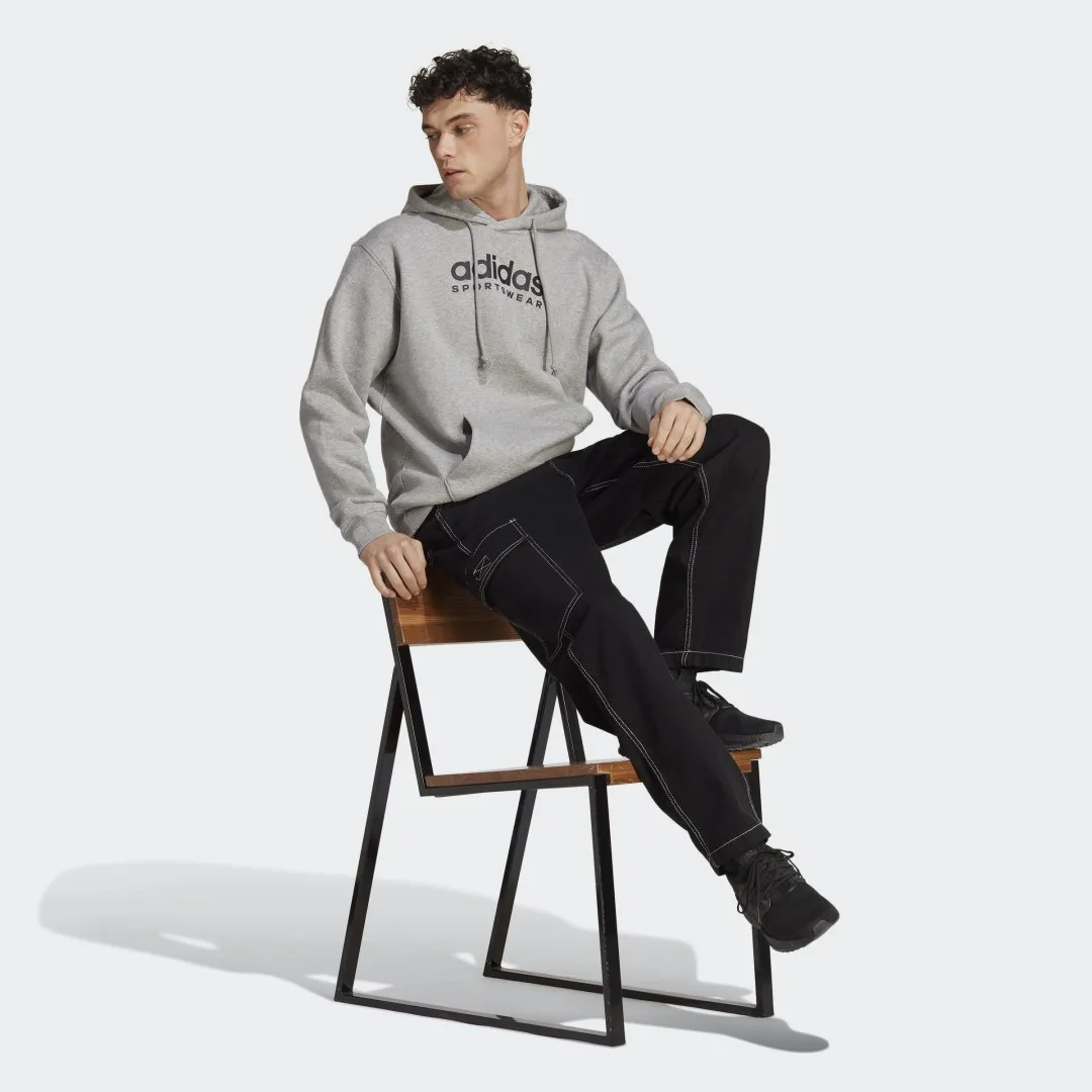 adidas Performance All SZN Fleece Graphic Hoodie