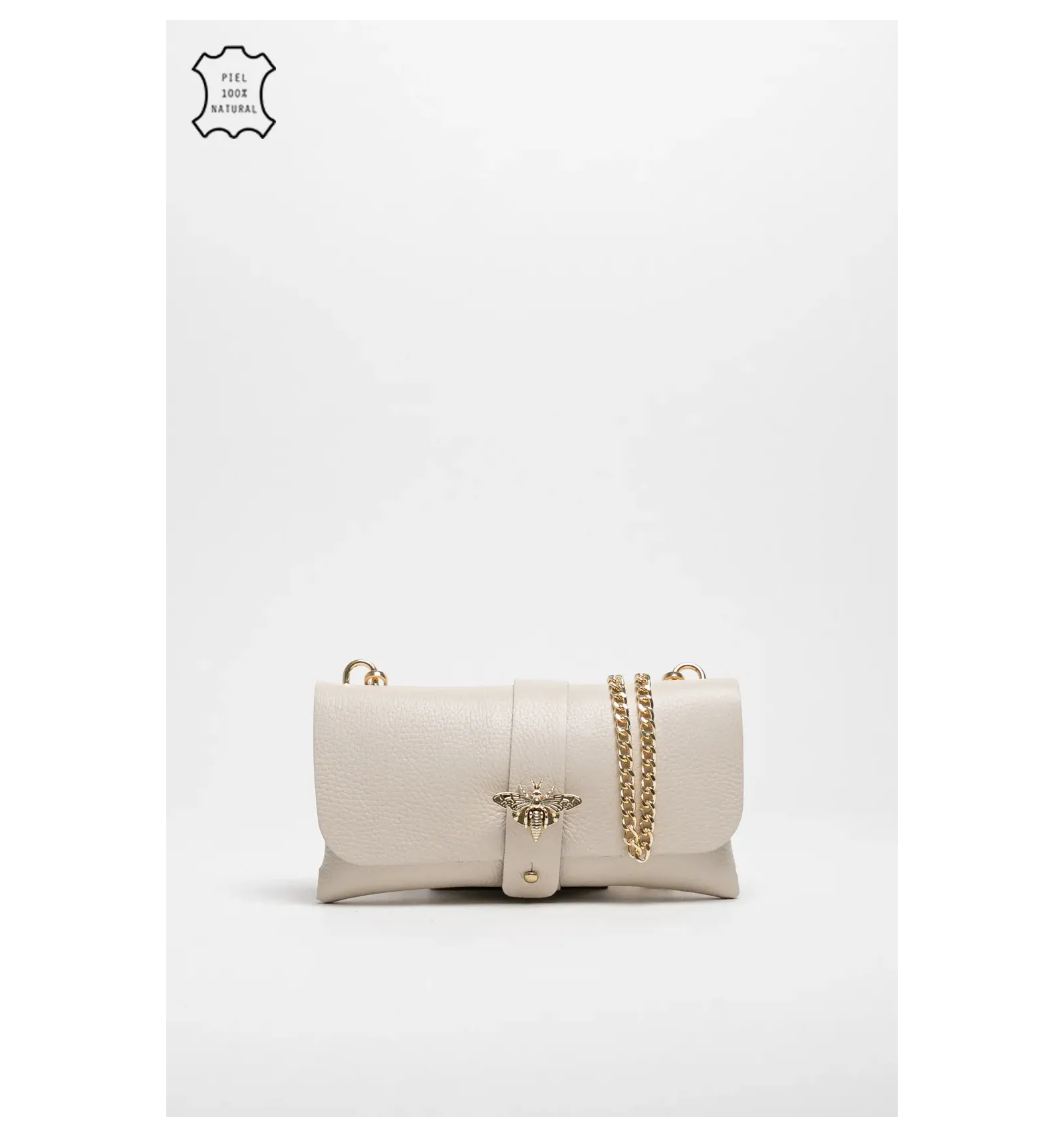 bandolera aldora - beige