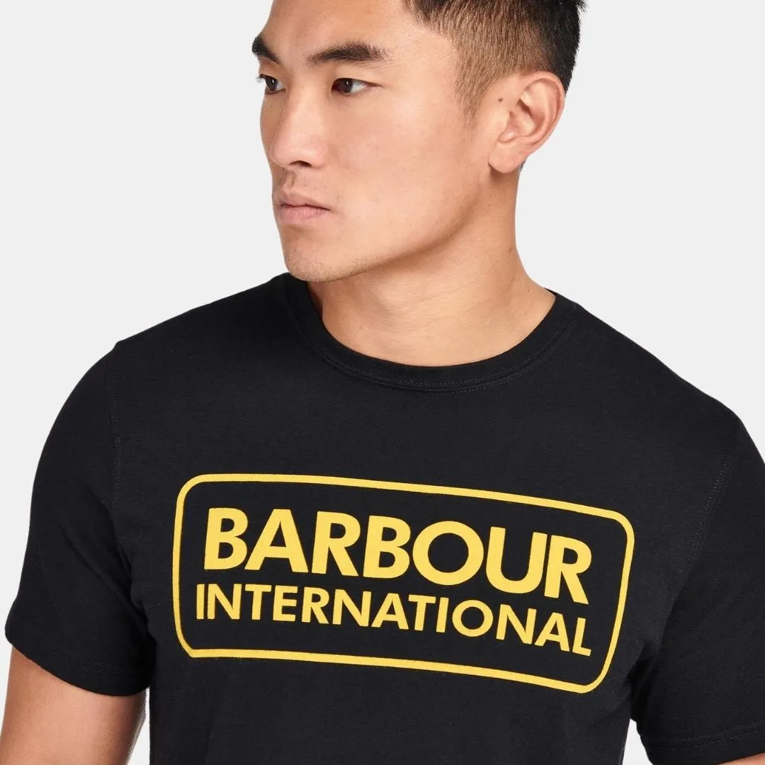 Barbour International Essential Large Logo T-Shirt Black