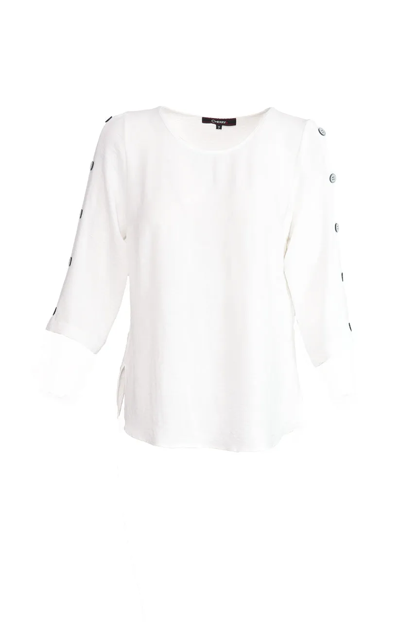 Blusa Lisa y Ligera para Mujer Cherry 23419