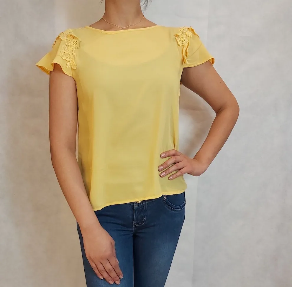 Blusa manga corta dama Lurueña L2924