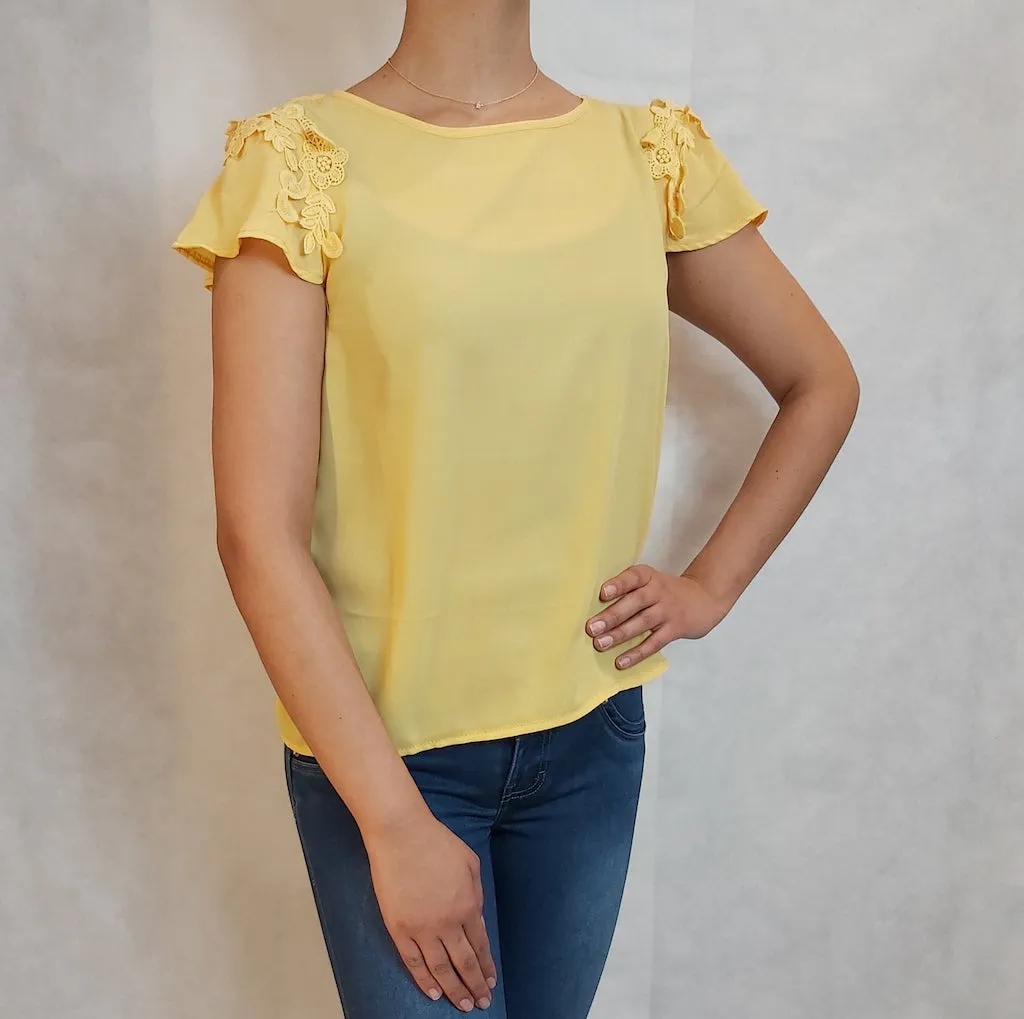Blusa manga corta dama Lurueña L2924