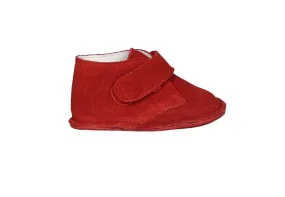Bota Velcro Serraje Burdeos