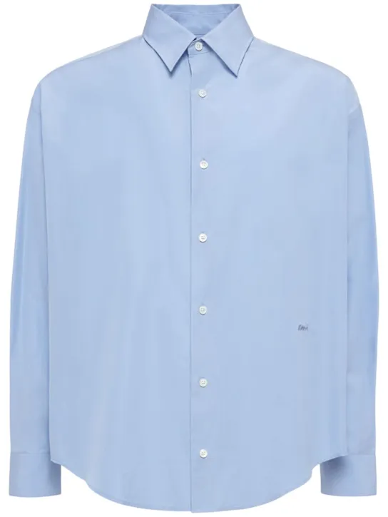 Camisa boxy de algodón
