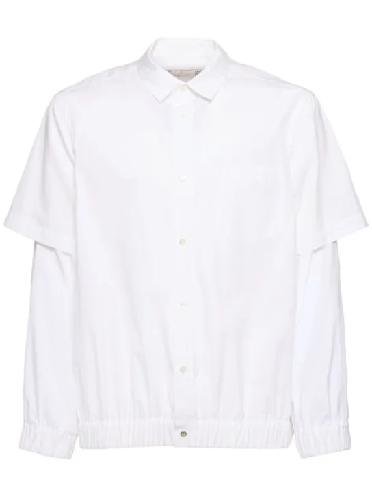 Camisa de popelina de algodón