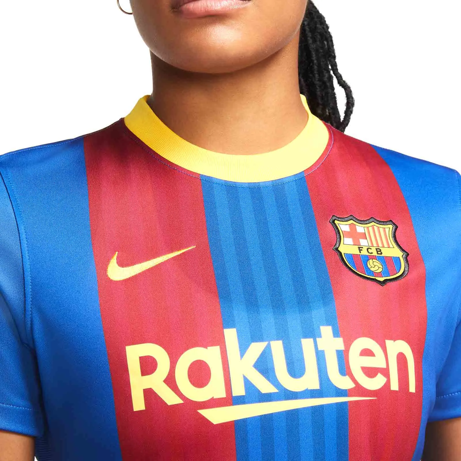 Camiseta Nike Barcelona mujer 2020 2021 Stadium