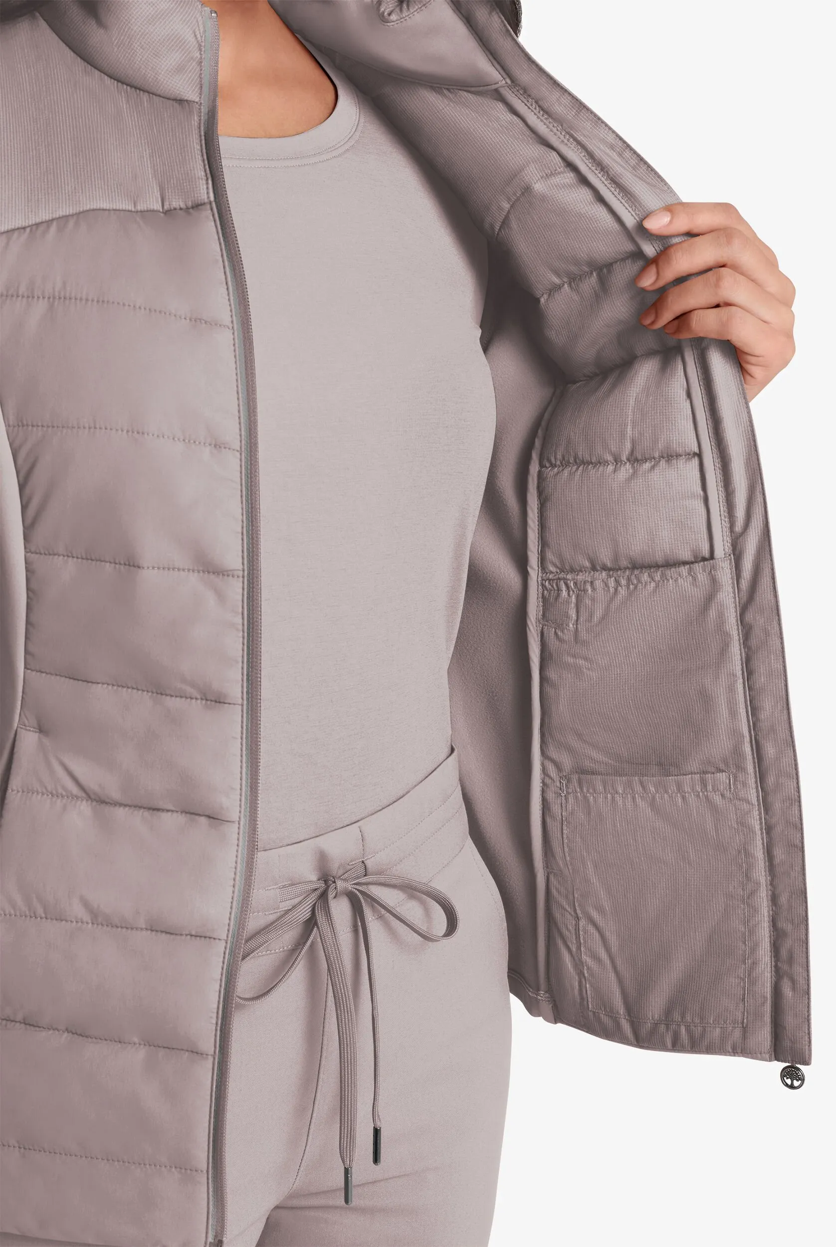 Chaleco médico acolchado Healing Hands Khloe con 7 bolsillos para mujer de edición limitada