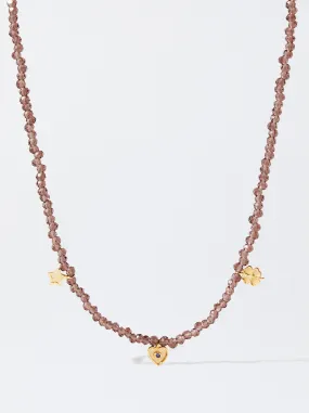 Collar De Plata 925 Con Piedras