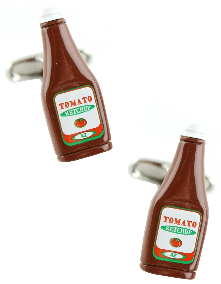 Gemelos para camisa Tomate Ketchup