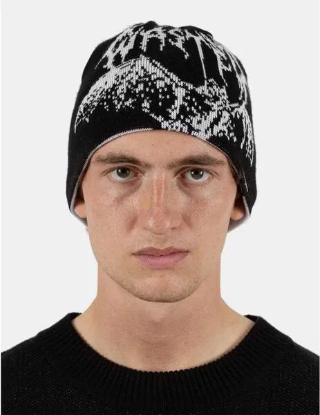 Gorro WASTED PARIS BROW REVERSE BELA - Black/White