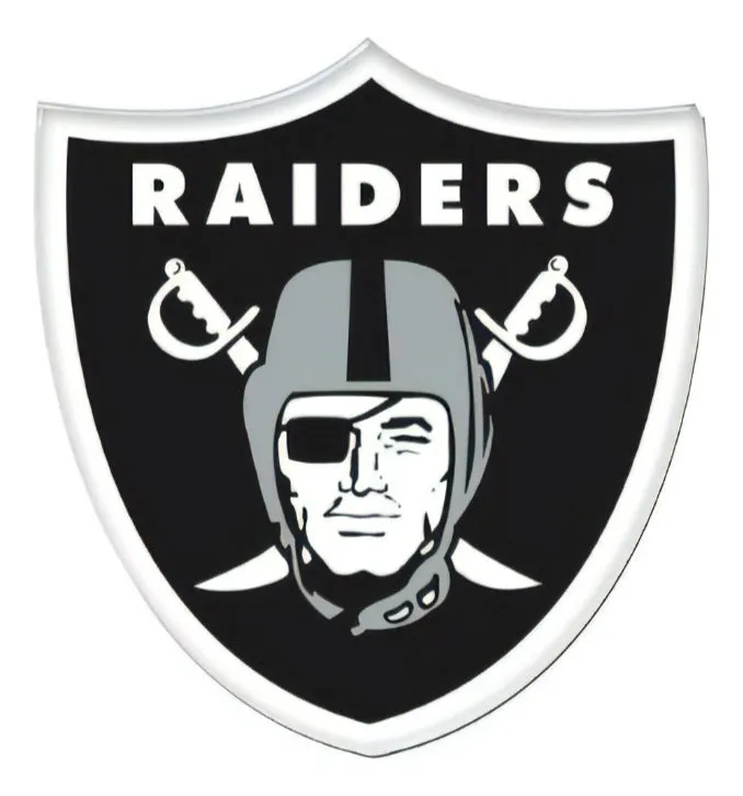 Imán Set Acrylic NFL Raiders WinCraft