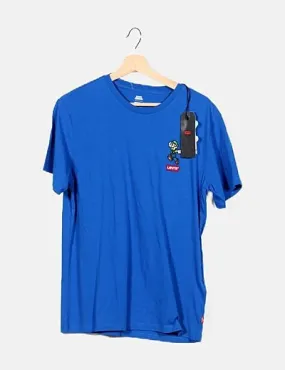 Levi's Camiseta azul eléctrico