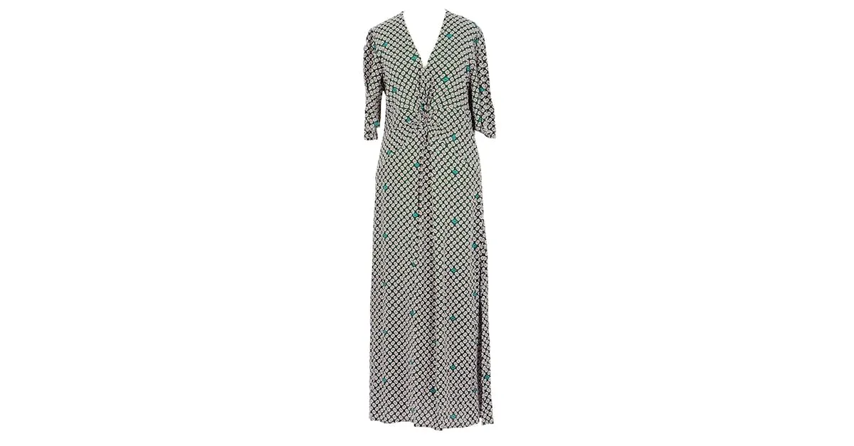 Maje Vestido Verde claro 