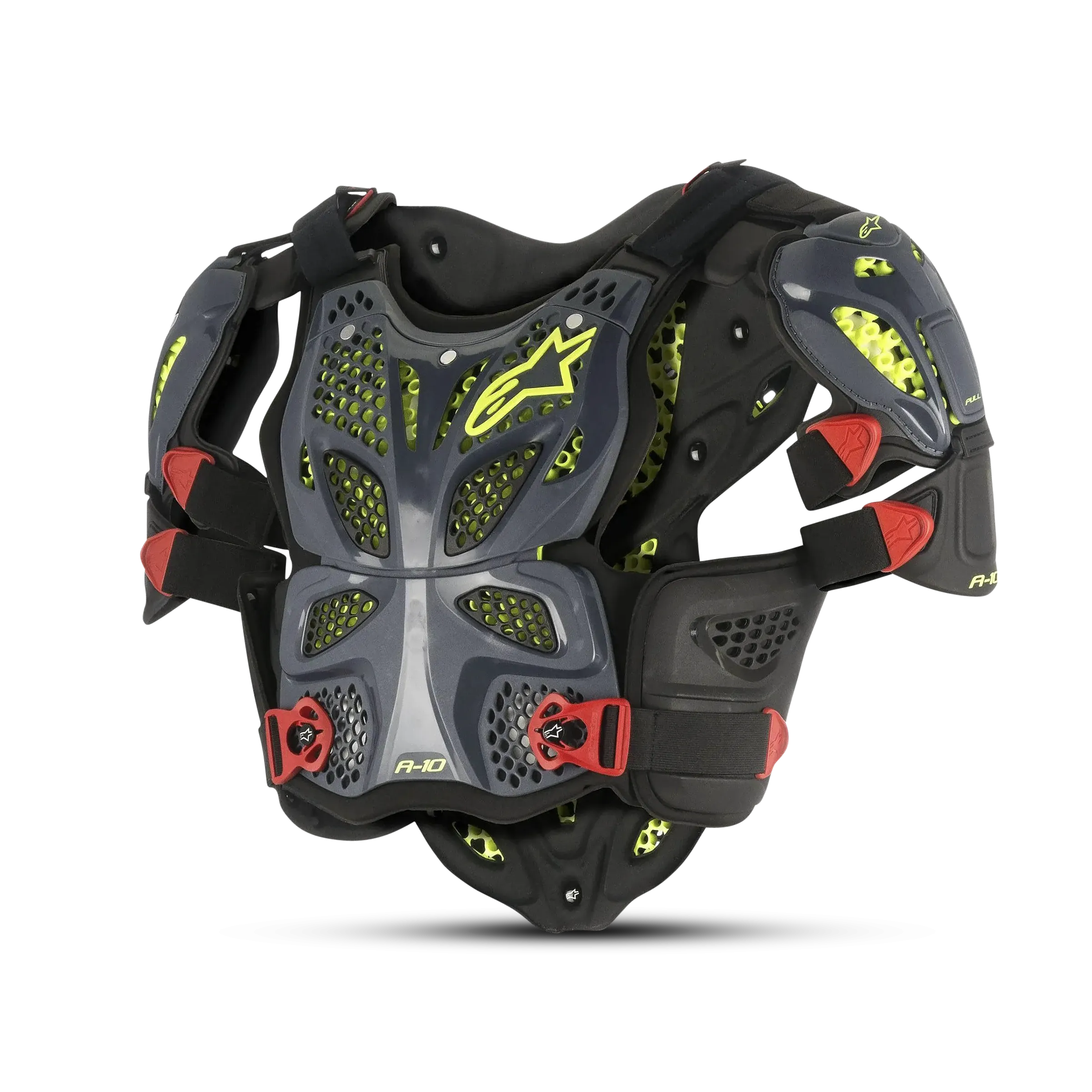 Peto Alpinestars A-10 Antracita-Negro-Rojo