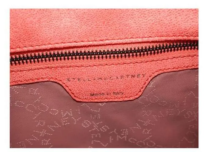 Stella Mc Cartney Bandolera Falabella Shaggy Deer en Melocotón 
