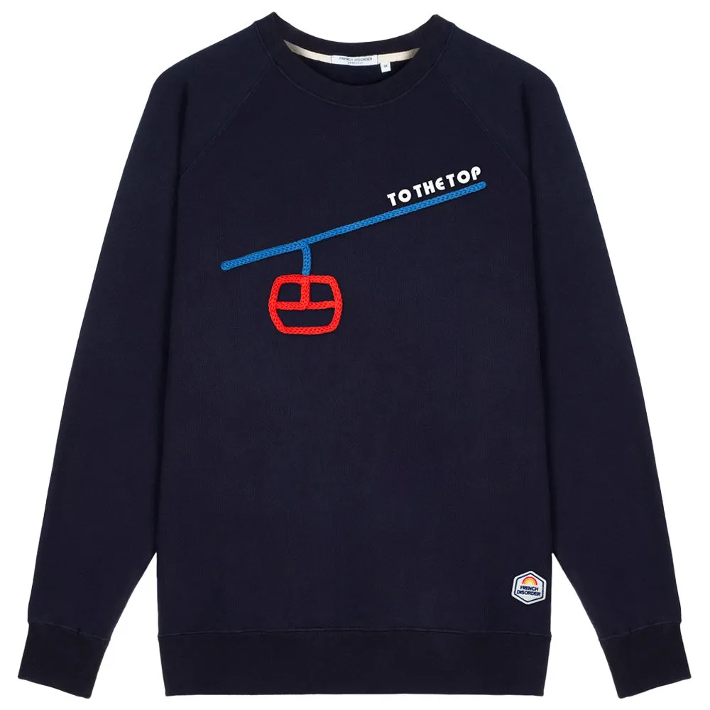 Sudadera French Disorder Clyde To The Top Tricotin Navy