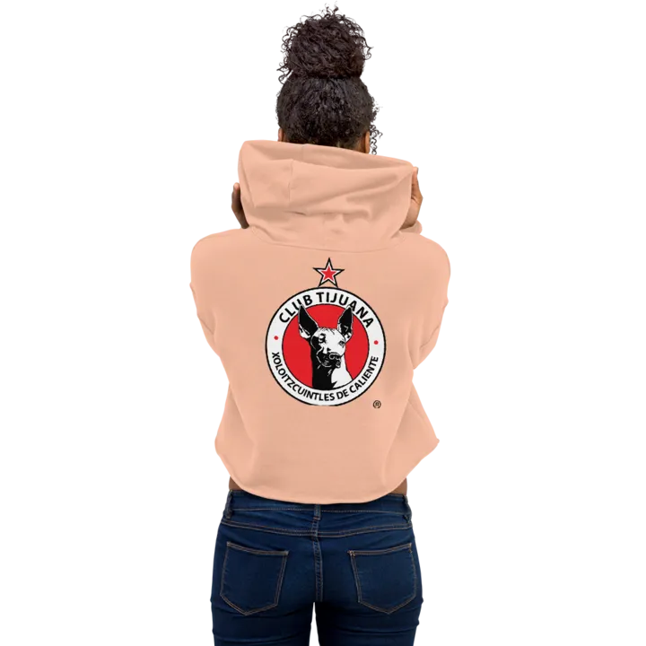 XOLOFIRNIA LOVIN' - CROP HOODIE