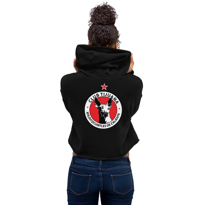 XOLOFIRNIA LOVIN' - CROP HOODIE