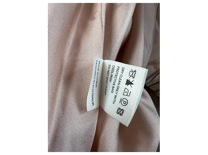Zimmermann Vestidos Beige 